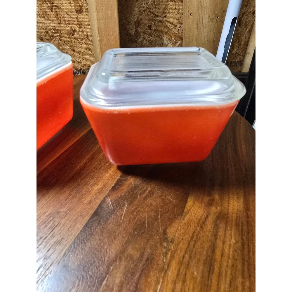 Pyrex vintage refrigerator